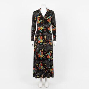 Vintage Henry Allen Montreal 70s Floral Maxi Dress | Size Small-Handmade Canada